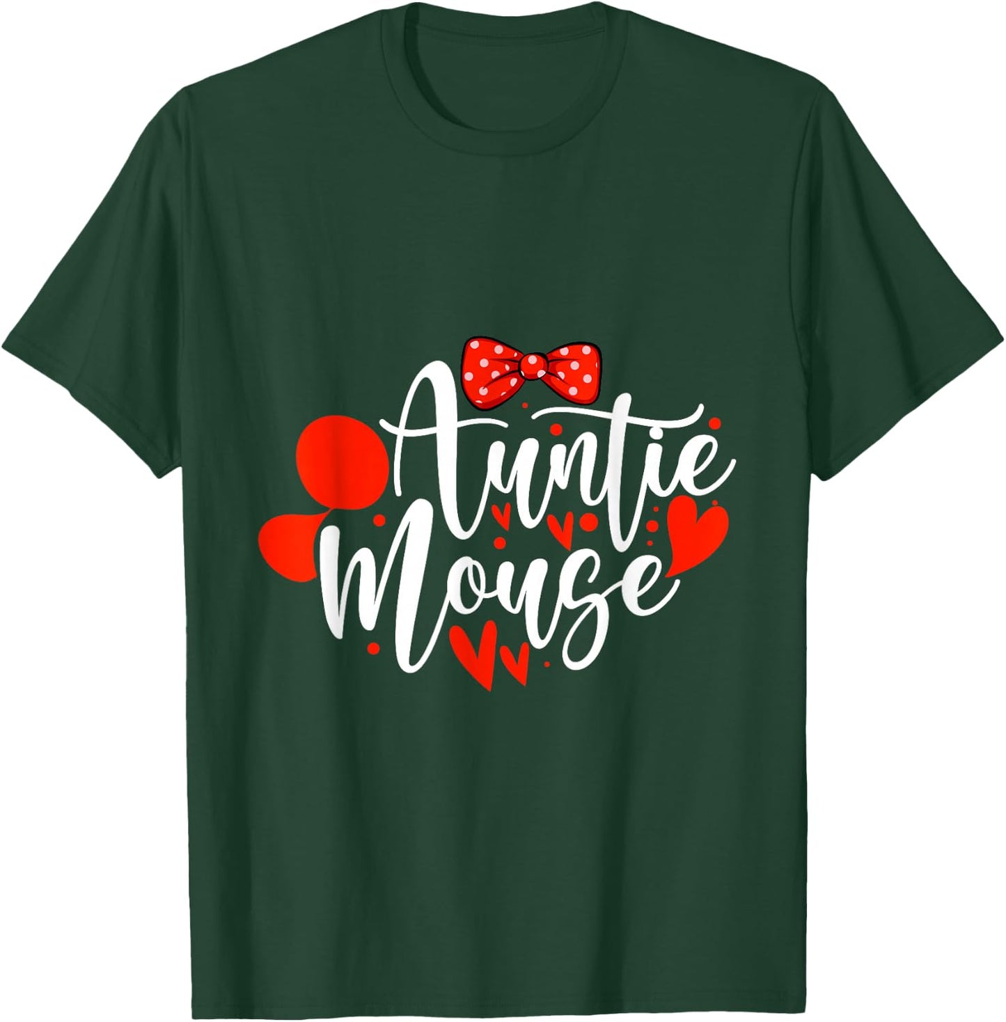 Aunt Mouse Owner Funny Mouse & Rat Mice T-Shirt - T-Shirt | Forest