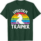 Unicorn Trainer Rainbow Horse Halloween Unicorn Training T-Shirt - T-Shirt | Forest