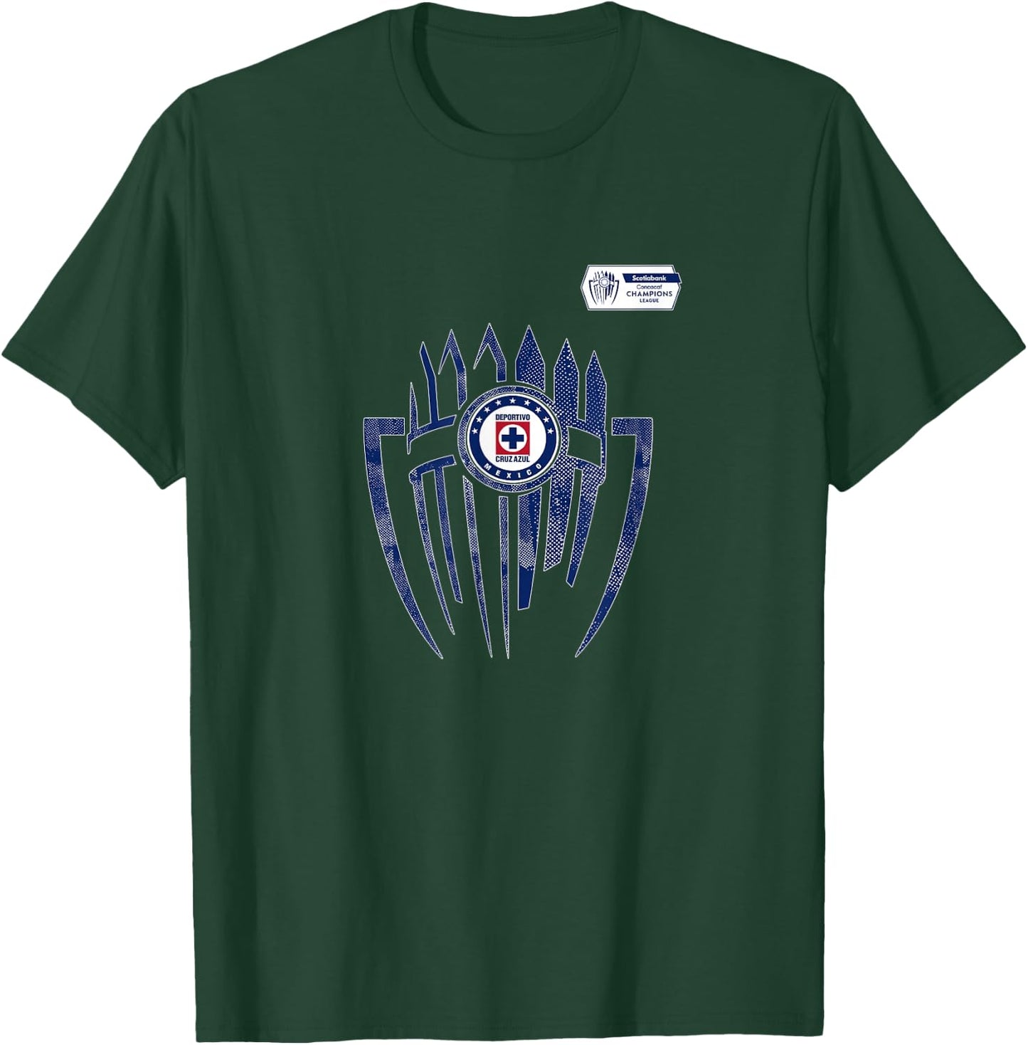 Cruz Azul - Score Big with Our Exclusive Collection T-Shirt - T-Shirt | Forest