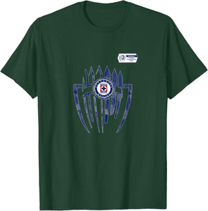 Cruz Azul - Score Big with Our Exclusive Collection T-Shirt - T-Shirt | Forest