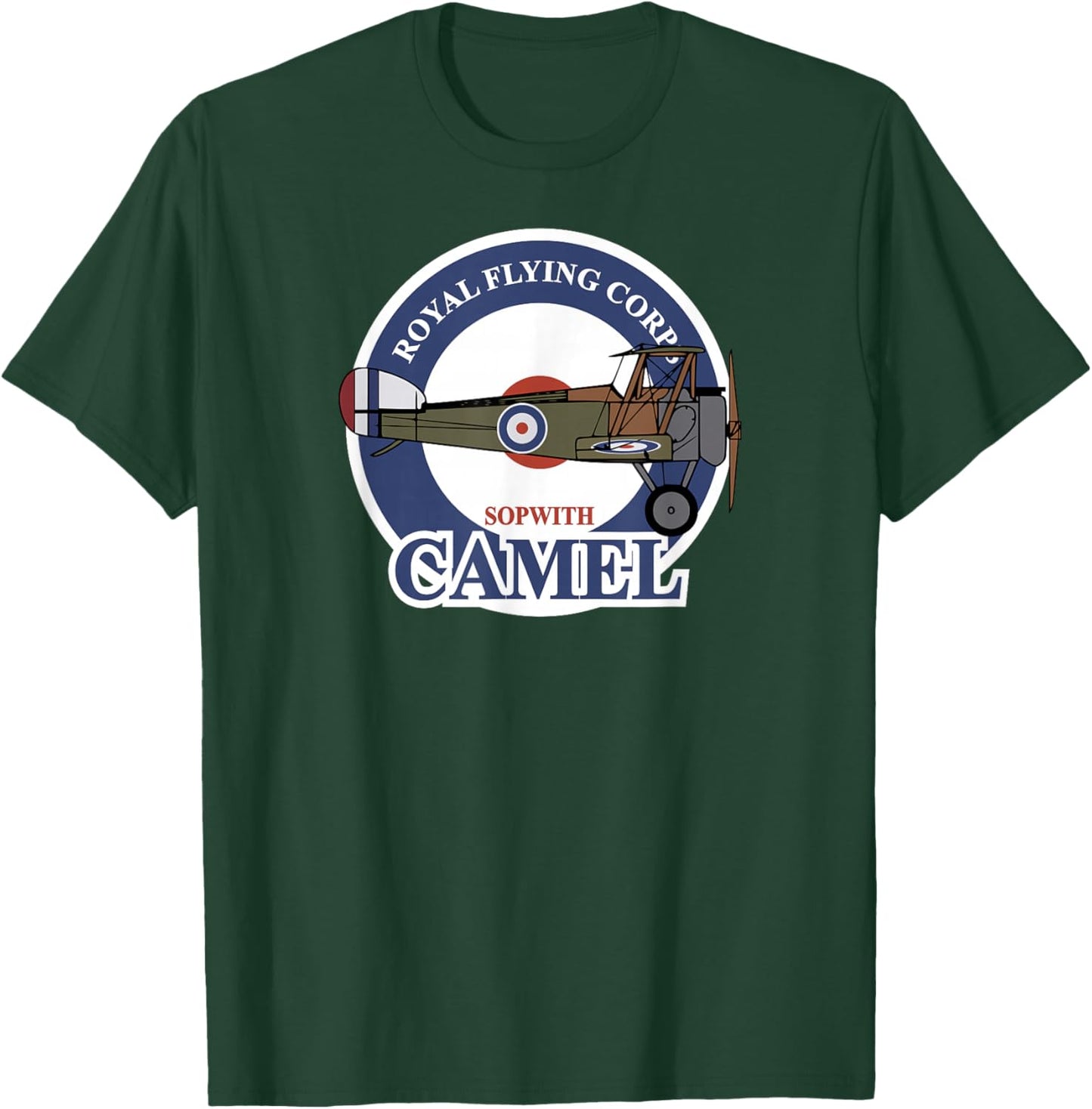 Sopwith Camel T-Shirt - T-Shirt | Forest