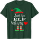 Funny Christmas Elf Matching Family Group Xmas Gift T-Shirt - T-Shirt | Forest