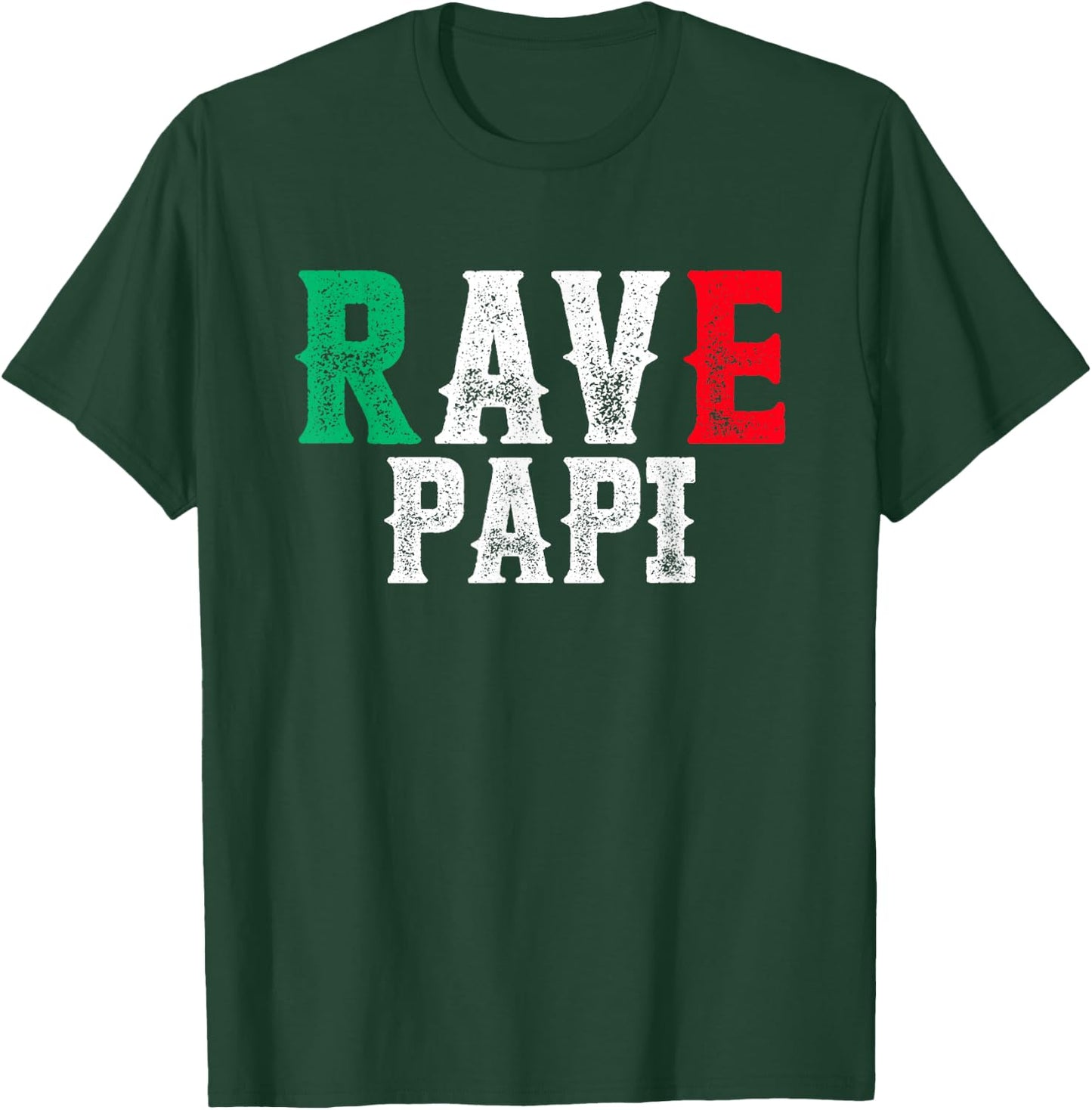 Rave Papi - Mexican Rave Daddy Mexico EDM Festival T-Shirt - T-Shirt | Forest