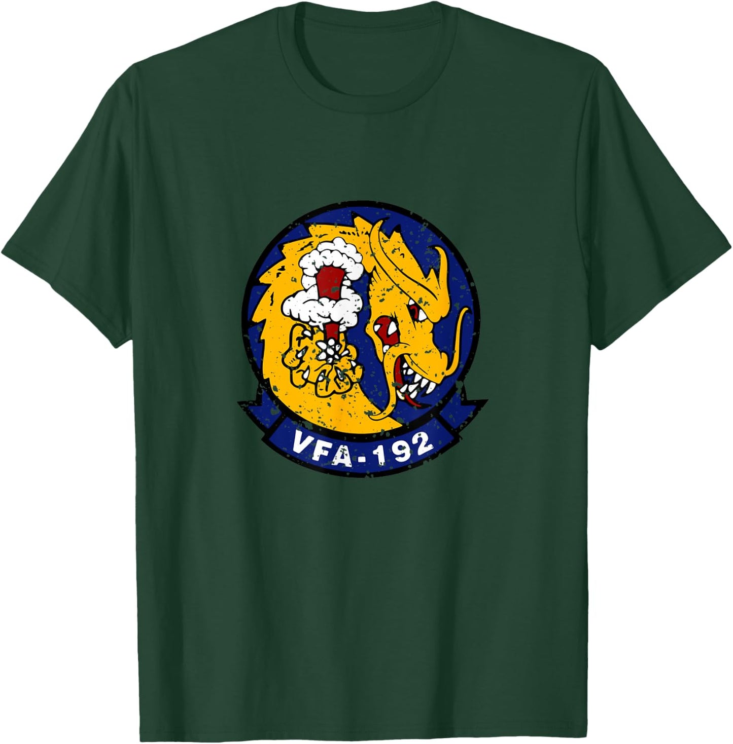 VFA-192 World Famous Golden Dragons Vintage Veteran Day Xmas T-Shirt - T-Shirt | Forest