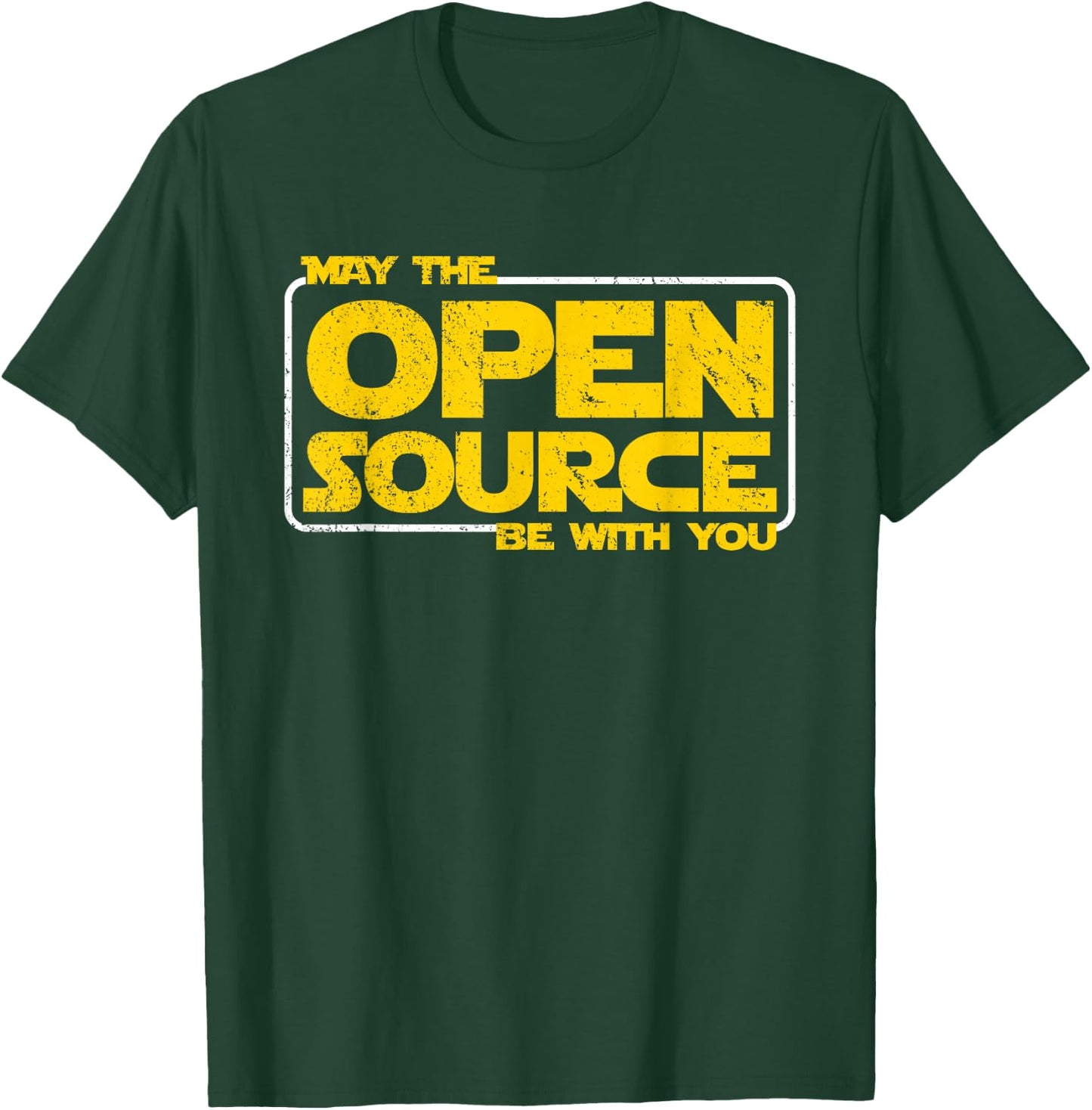 Opensource Linux Programmer Coding Computer Tech Humor T-Shirt - T-Shirt | Forest