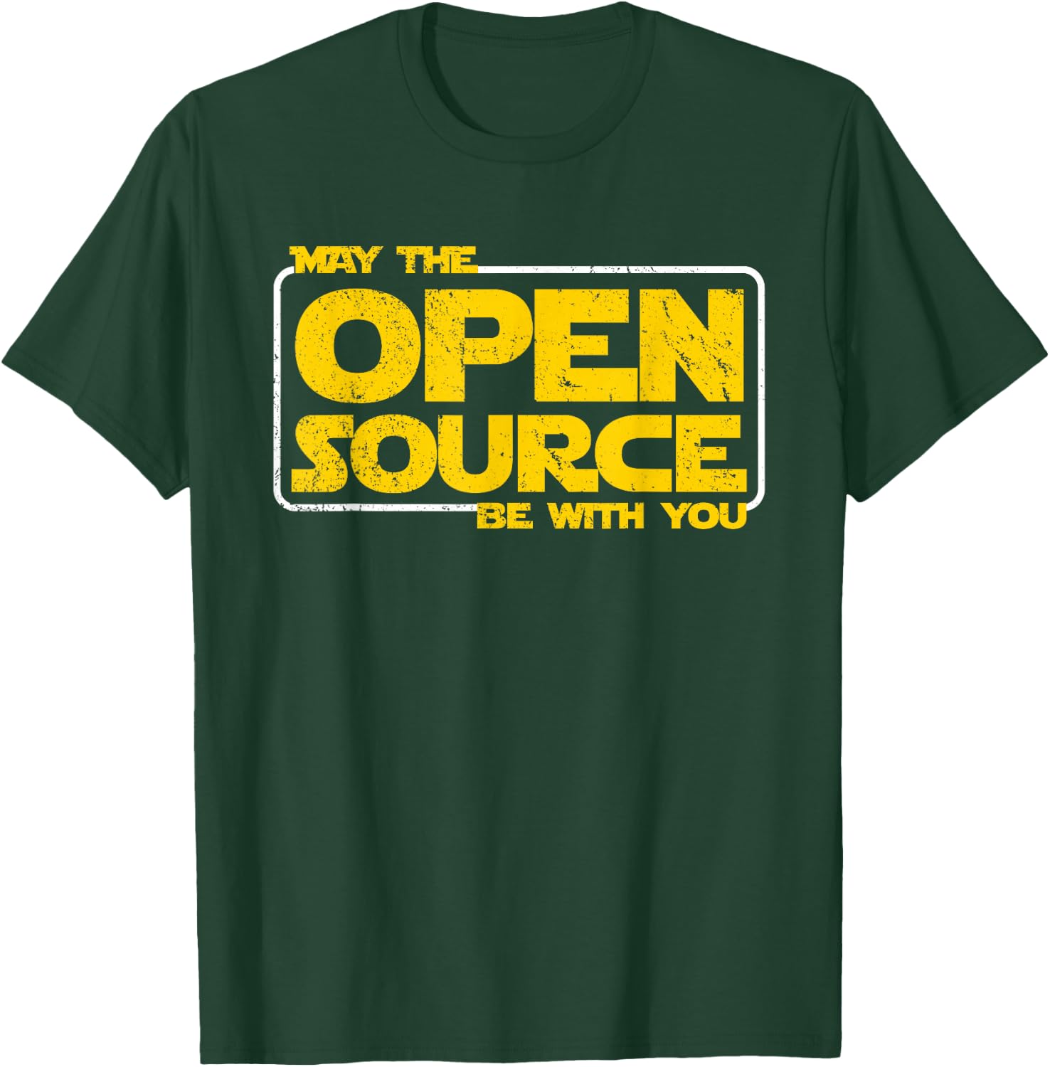 Opensource Linux Programmer Coding Computer Tech Humor T-Shirt - T-Shirt | Forest