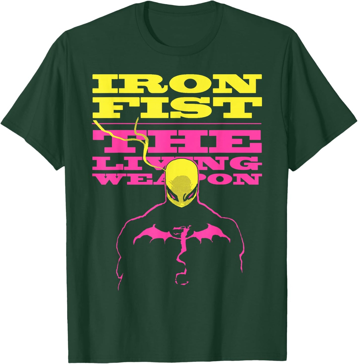 Marvel Iron Fist The Living Weapon Graphic T-Shirt - T-Shirt | Forest