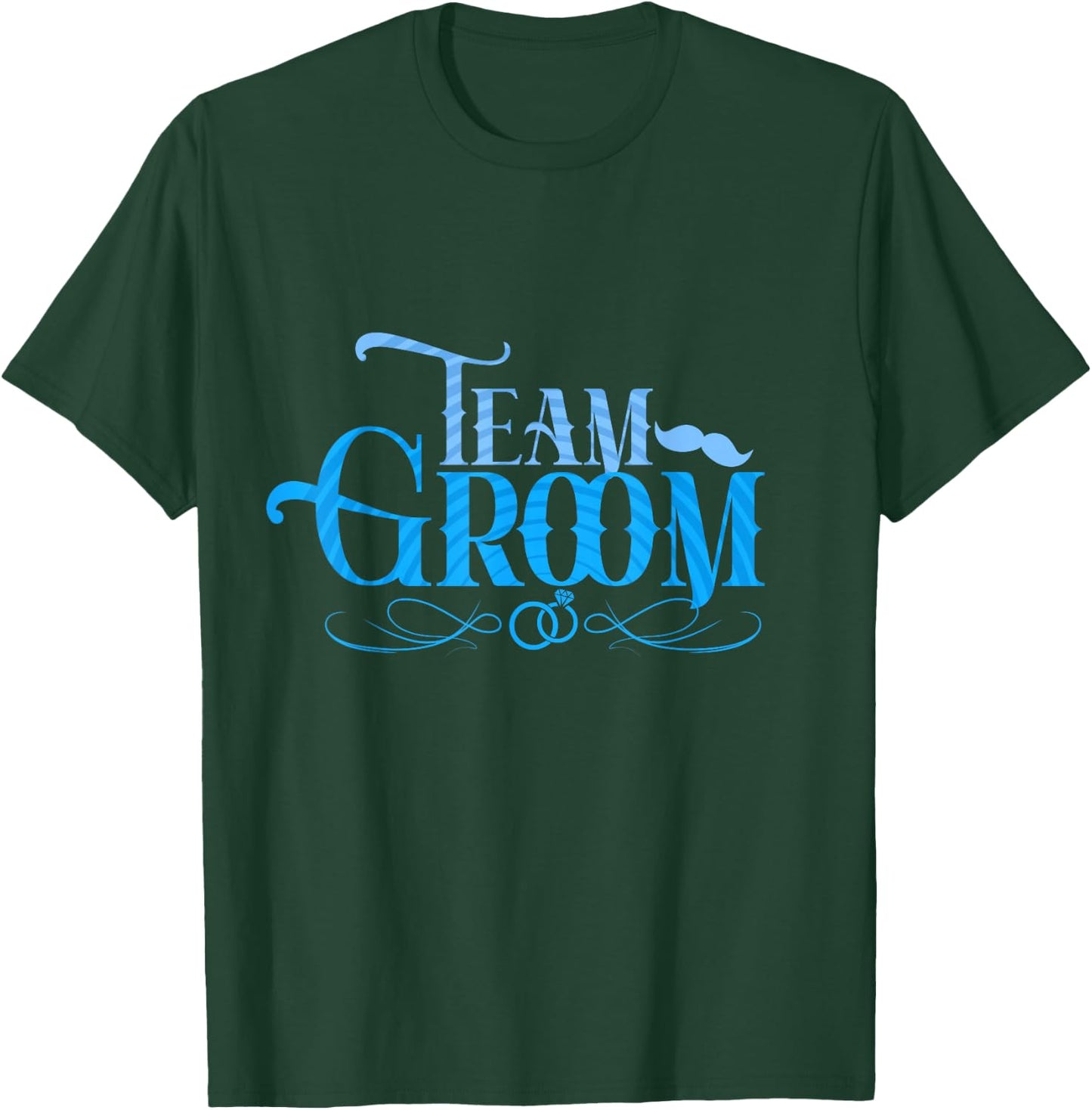 Team Groom Crew Squad Bachelor Party Wedding T-Shirt - T-Shirt | Forest