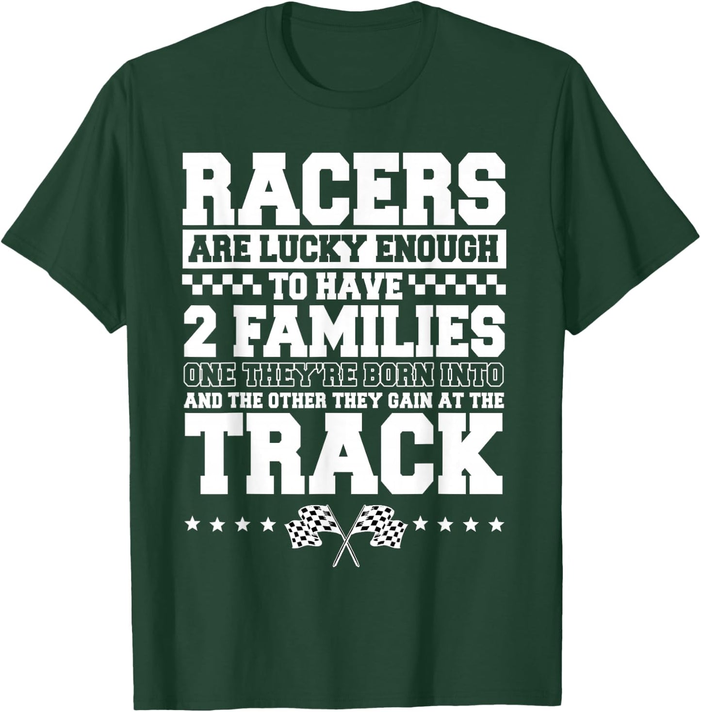 Dirt Track Racing Automobile Race Bike Car Racers Motocross Small T-Shirt - T-Shirt | Forest
