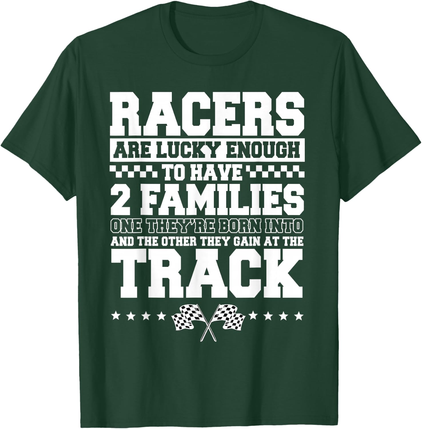 Dirt Track Racing Automobile Race Bike Car Racers Motocross Small T-Shirt - T-Shirt | Forest