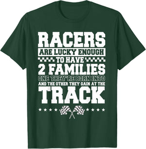 Dirt Track Racing Automobile Race Bike Car Racers Motocross Small T-Shirt - T-Shirt | Forest
