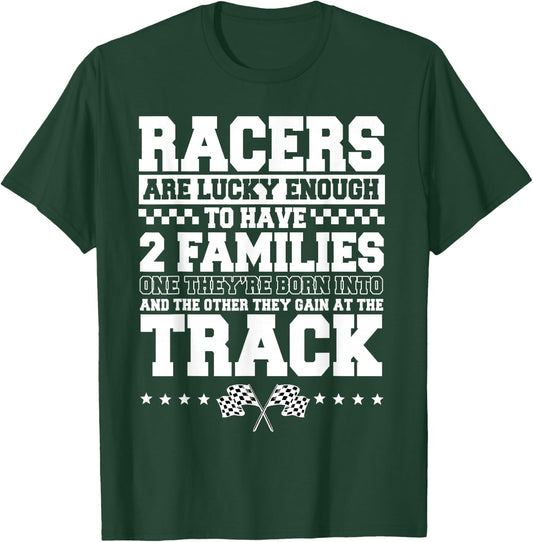 Dirt Track Racing Automobile Race Bike Car Racers Motocross Small T-Shirt - T-Shirt | Forest