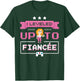 Engaged Couple Gaming Engagement Gamer Girlfriend Fiancee T-Shirt - T-Shirt | Forest