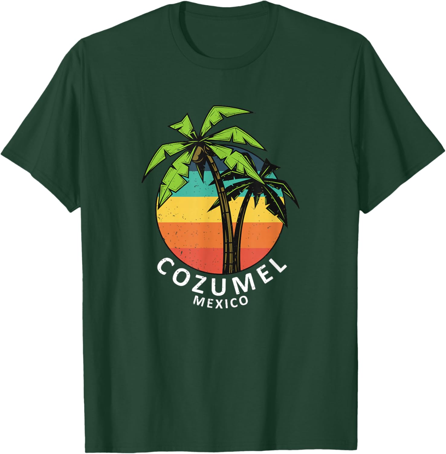 Cozumel Mexico Vacation T-Shirt - T-Shirt | Forest