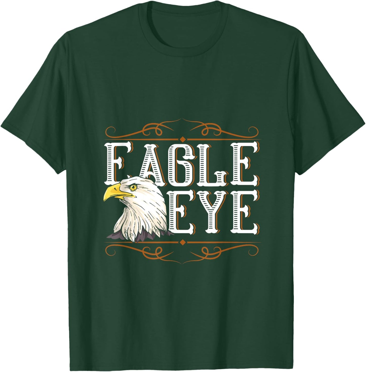 Eagle Eye US Pride Gift 4th Of July Eagle T-Shirt - T-Shirt | Forest