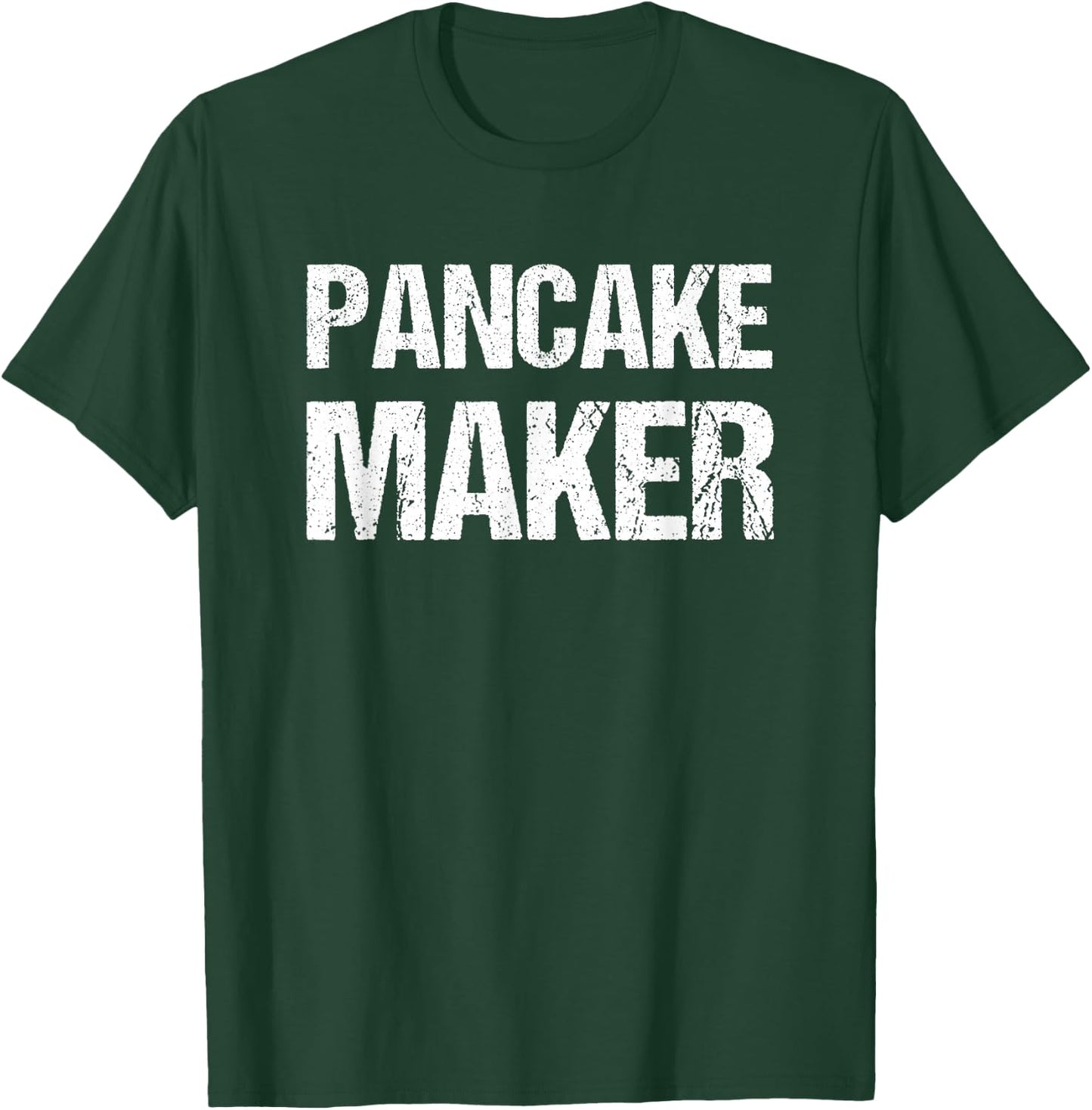 Pancake Maker Funny Breakfast Cooking Food Chef T-Shirt - T-Shirt | Forest