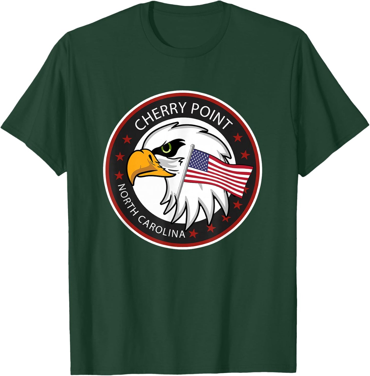 Cherry Point NC North Carolina T-Shirt - T-Shirt | Forest