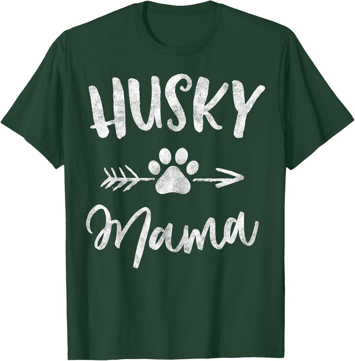 Husky Mama Siberian Husky Lover Owner Gifts Dog mother's day Men Women T-Shirt - T-Shirt | Forest