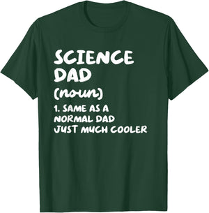 Science Dad Definition Funny Scientist T-Shirt - T-Shirt | Forest