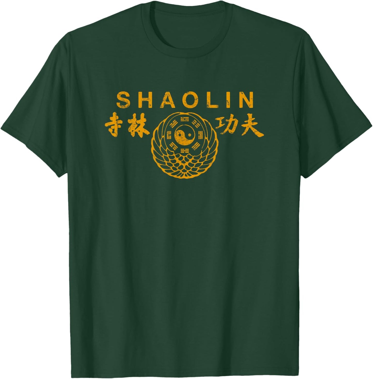 Shaolin Kung Fu Chinese Martial Arts T-Shirt - T-Shirt | Forest