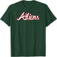 ATLiens Atlanta Script Logo T-Shirt - T-Shirt | Forest