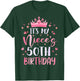 It's My Niece's 50th Birthday Pink Happy 50 Years Old T-Shirt - T-Shirt | Forest