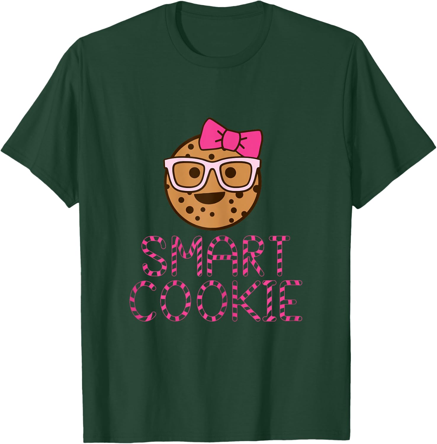 Smart Cookie Funny School T-Shirt - T-Shirt | Forest