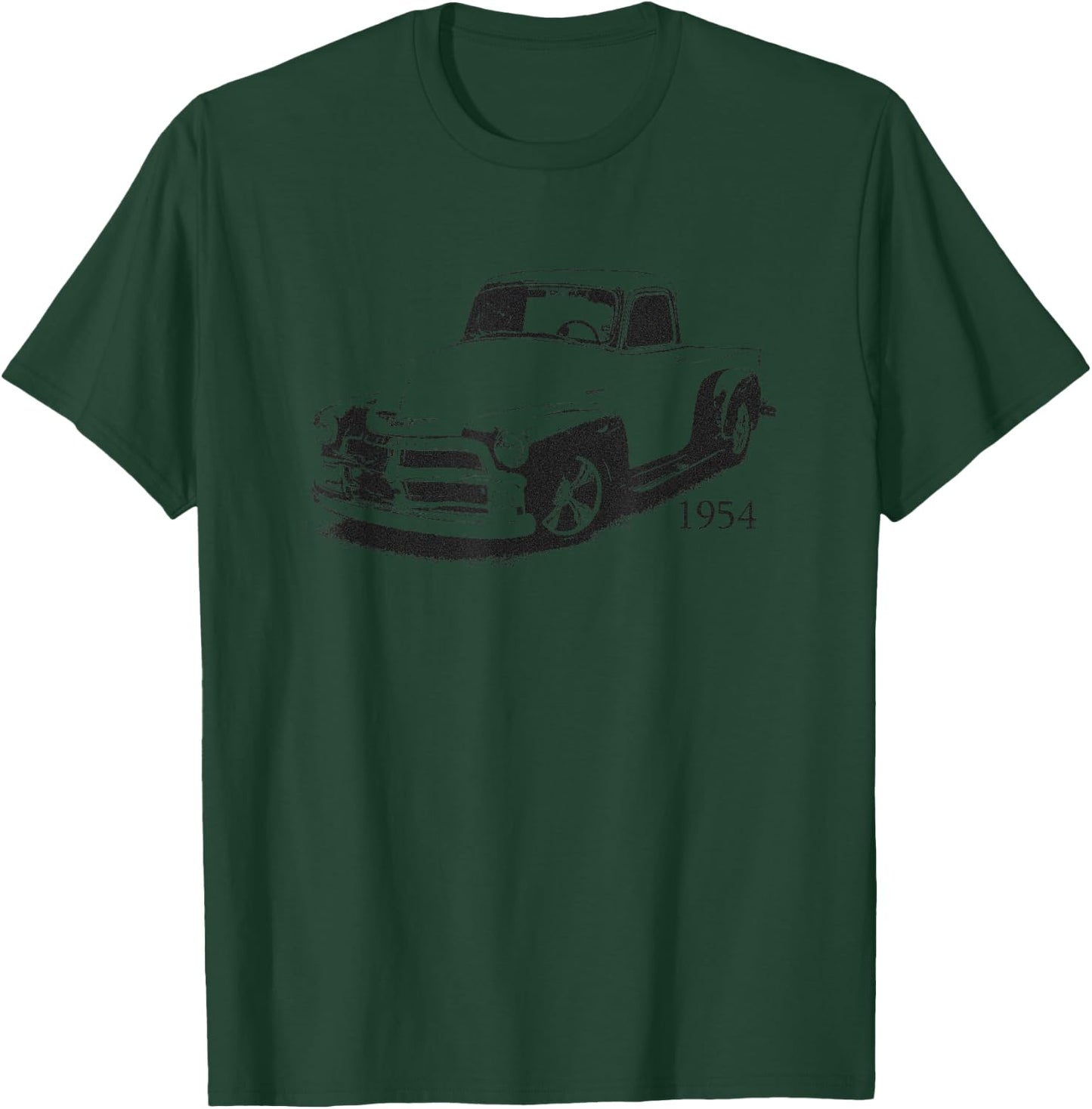 Classic Car Craze Vintage Trucks, 1954 Pickup, Pick Up Truck, Truck Driver T-Shirt - T-Shirt | Forest