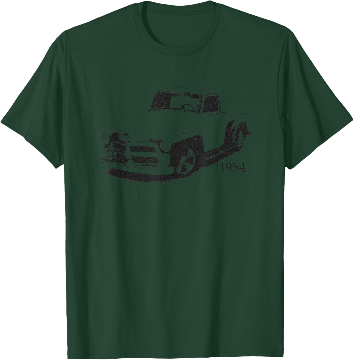 Classic Car Craze Vintage Trucks, 1954 Pickup, Pick Up Truck, Truck Driver T-Shirt - T-Shirt | Forest