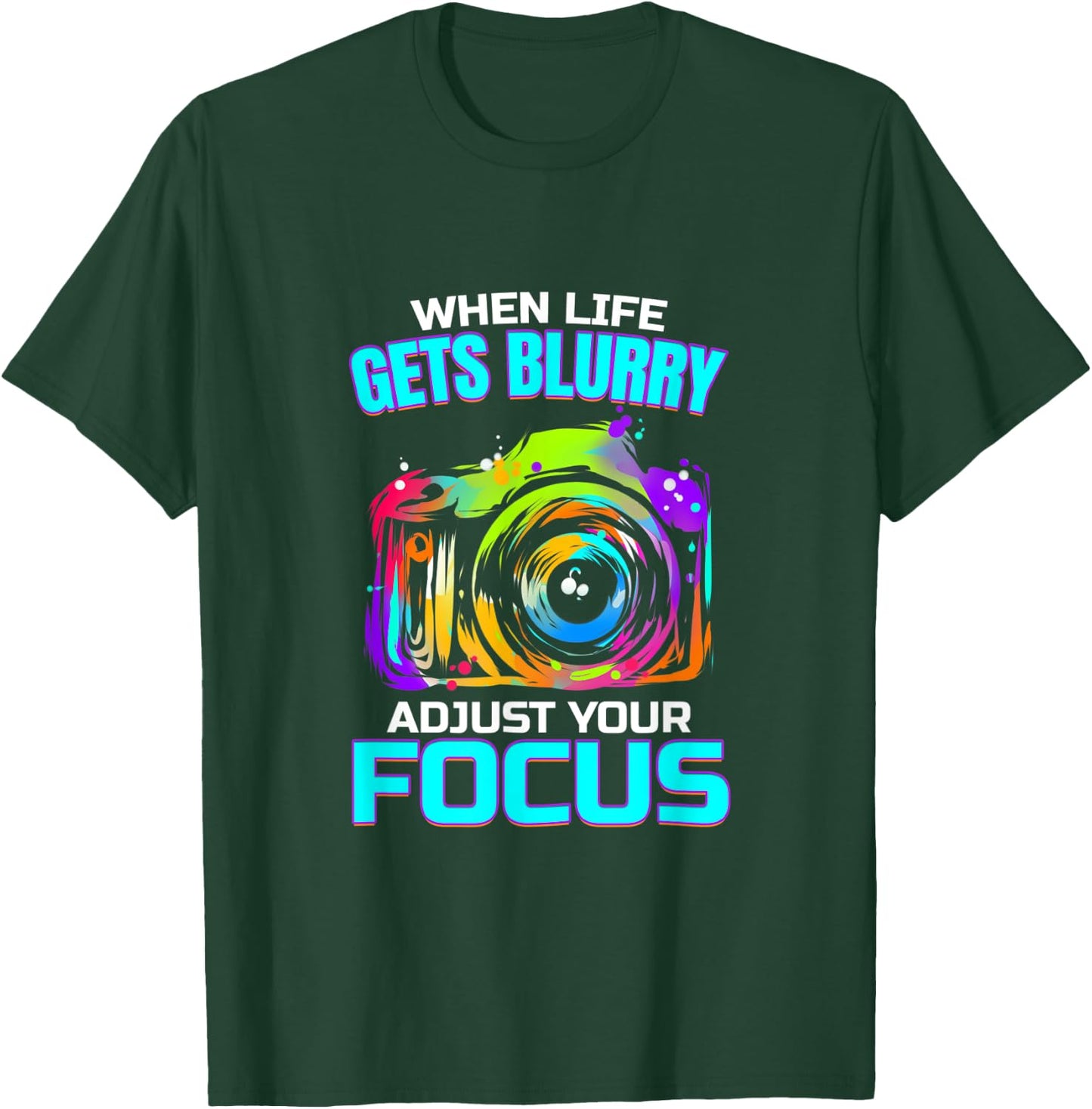 Photographer Design for Photography Lover Photographing T-Shirt - T-Shirt | Forest