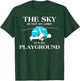 The Sky Is Not My Limit Gyroplane Aviation Gyrocopter Pilot T-Shirt - T-Shirt | Forest