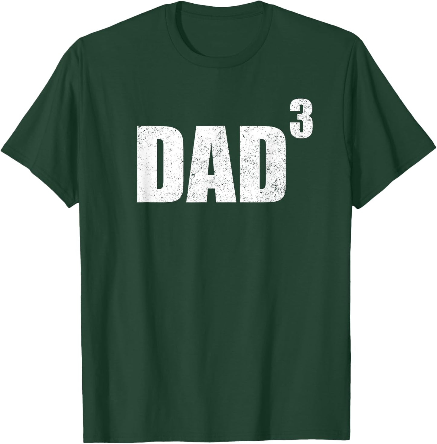 Dad Cubed Shirt Thired Pregnancy Announcement Shirt 3 Kid T-Shirt - T-Shirt | Forest