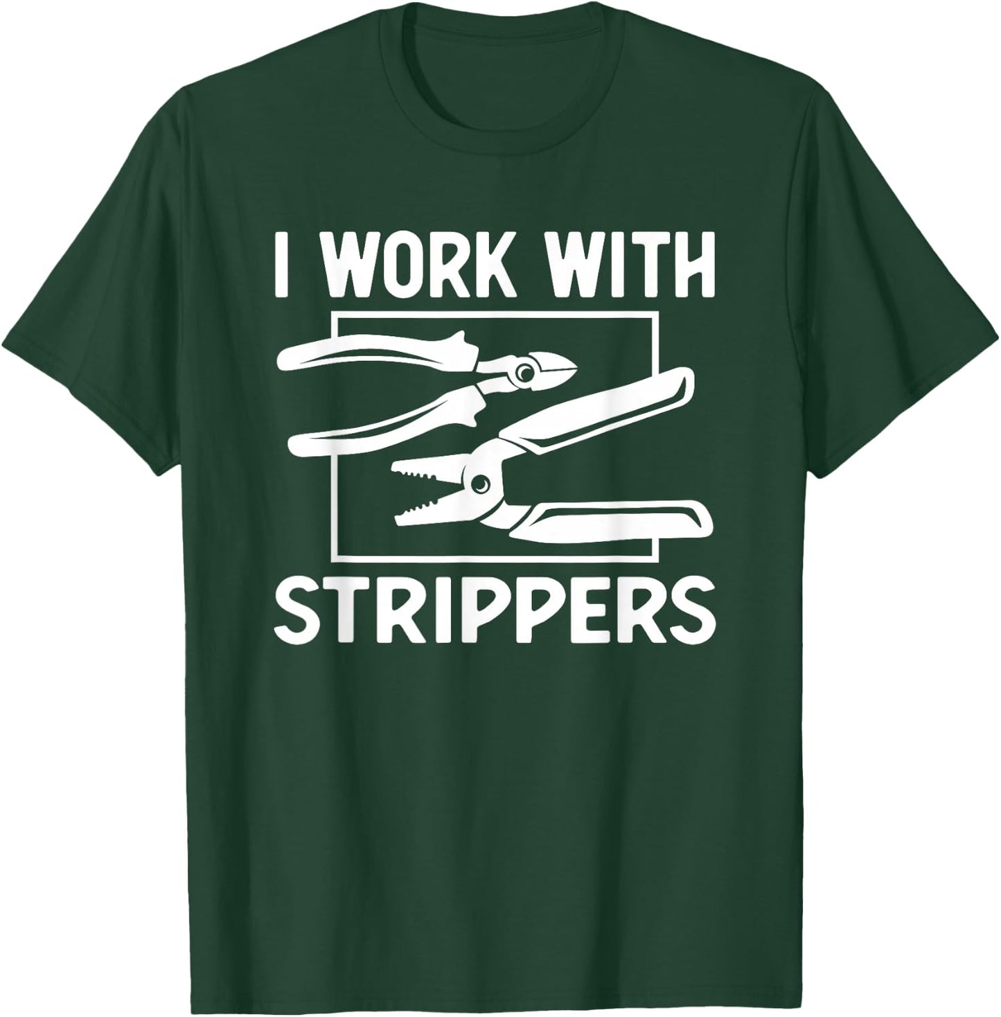 Funny Electrician Art Dad Electronics Engineer Humor T-Shirt - T-Shirt | Forest