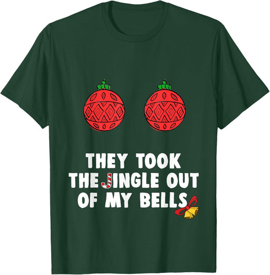 Funny Vasectomy Christmas Surgery Recovery Gift T-Shirt - T-Shirt | Forest