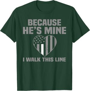 Wife Girlfriend Ems Officers Emt Paramedic Funny Shirt T-Shirt - T-Shirt | Forest