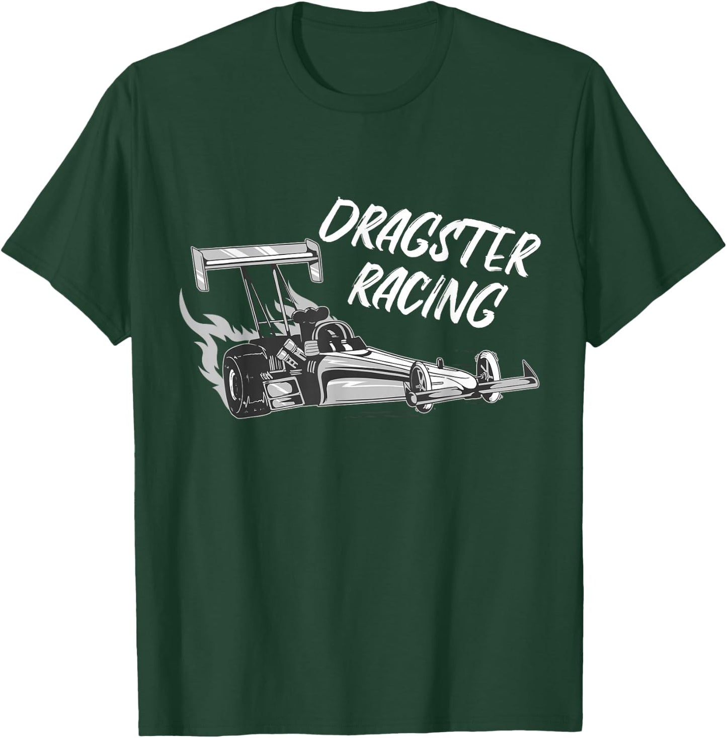 Dragster Racing T-Shirt - T-Shirt | Forest