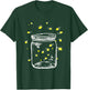 Fireflies in Glas Jar Fireflies I Firefly Insects T-Shirt - T-Shirt | Forest