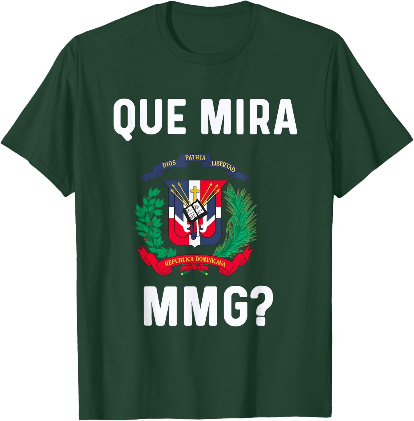 Dominicana Flag RD Dominican Republic Slang RD Quote KLK T-Shirt - T-Shirt | Forest