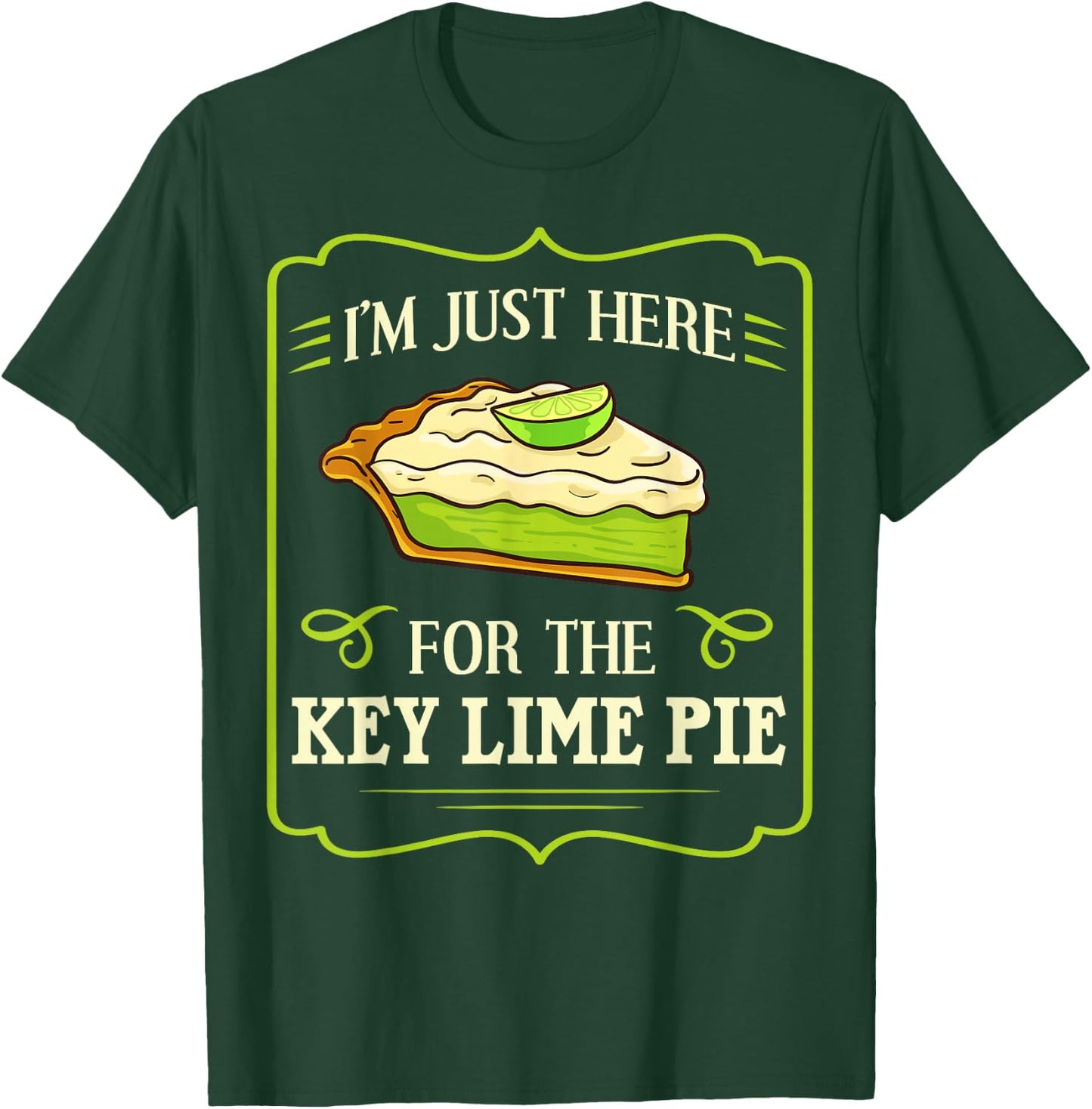 Key Lime Pie Recipe West Florida T-Shirt - T-Shirt | Forest