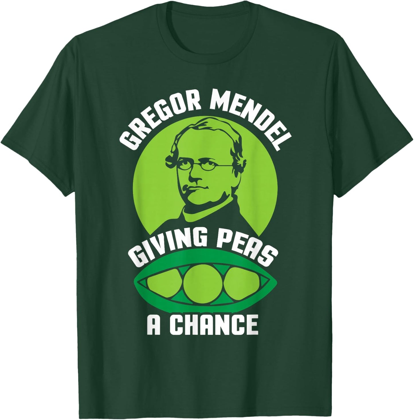 Chemist Chemistry - Gregor Mendel T-Shirt - T-Shirt | Forest