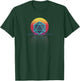 80s 90s Retro Old School Gamer Geek Dice Gaming RPG T-Shirt - T-Shirt | Forest