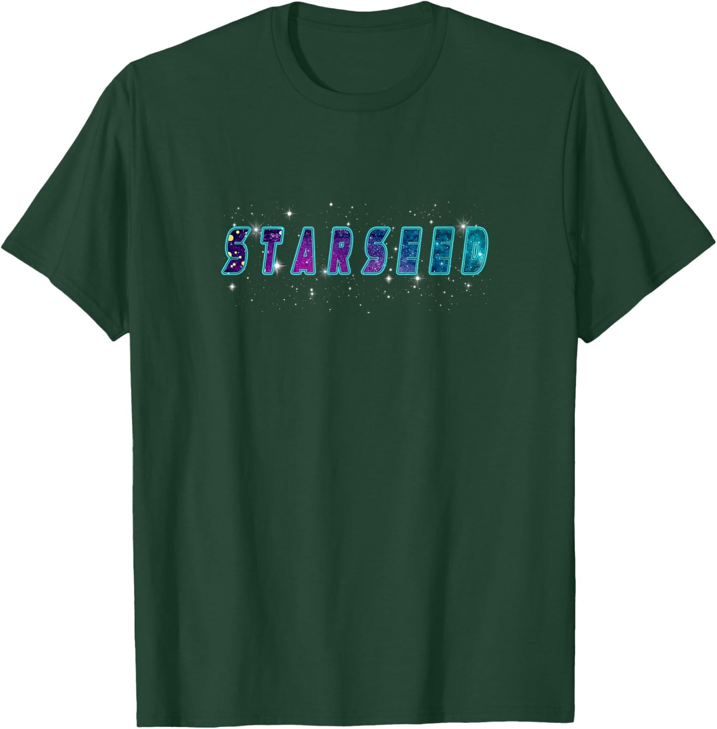 Galaxy Nebula Universe Aesthetic Indigo Starseed T-Shirt - T-Shirt | Forest