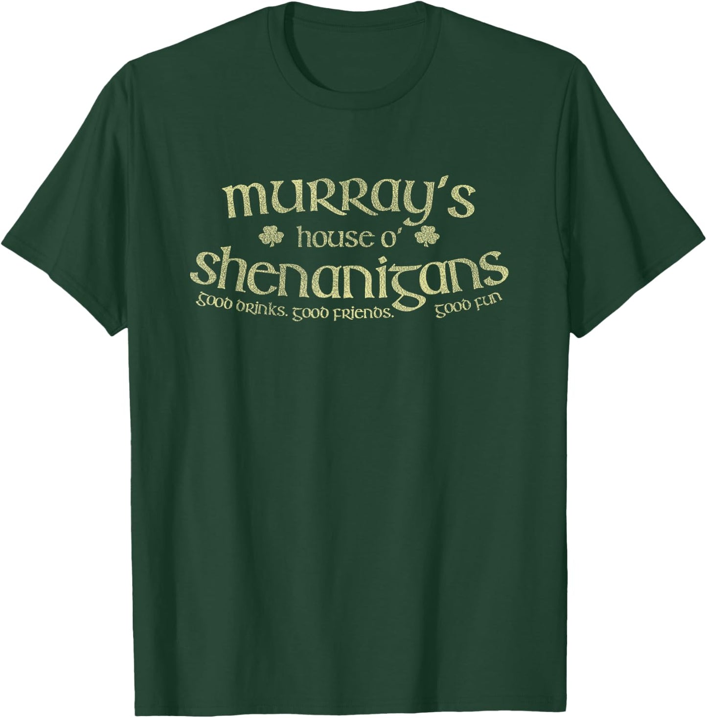 Murray's House O' Shenanigans Funny Irish Name T-Shirt - T-Shirt | Forest