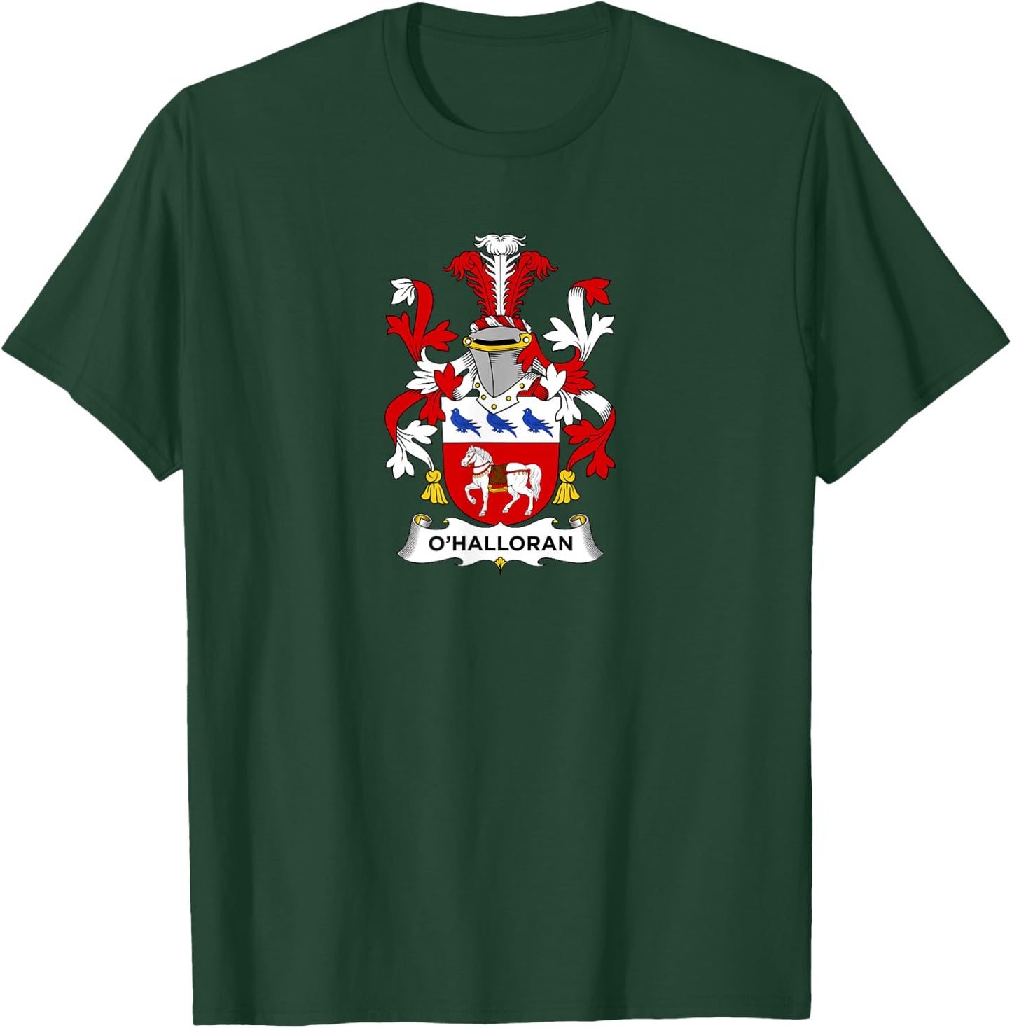 O'Halloran Coat of Arms - Family Crest T-Shirt - T-Shirt | Forest