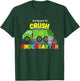 Garbage Truck Kindergarten Back to School Boy First Day Tot T-Shirt - T-Shirt | Forest