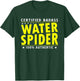 Certified Badass Water Spider Halloween Spider Lover T-Shirt - T-Shirt | Forest