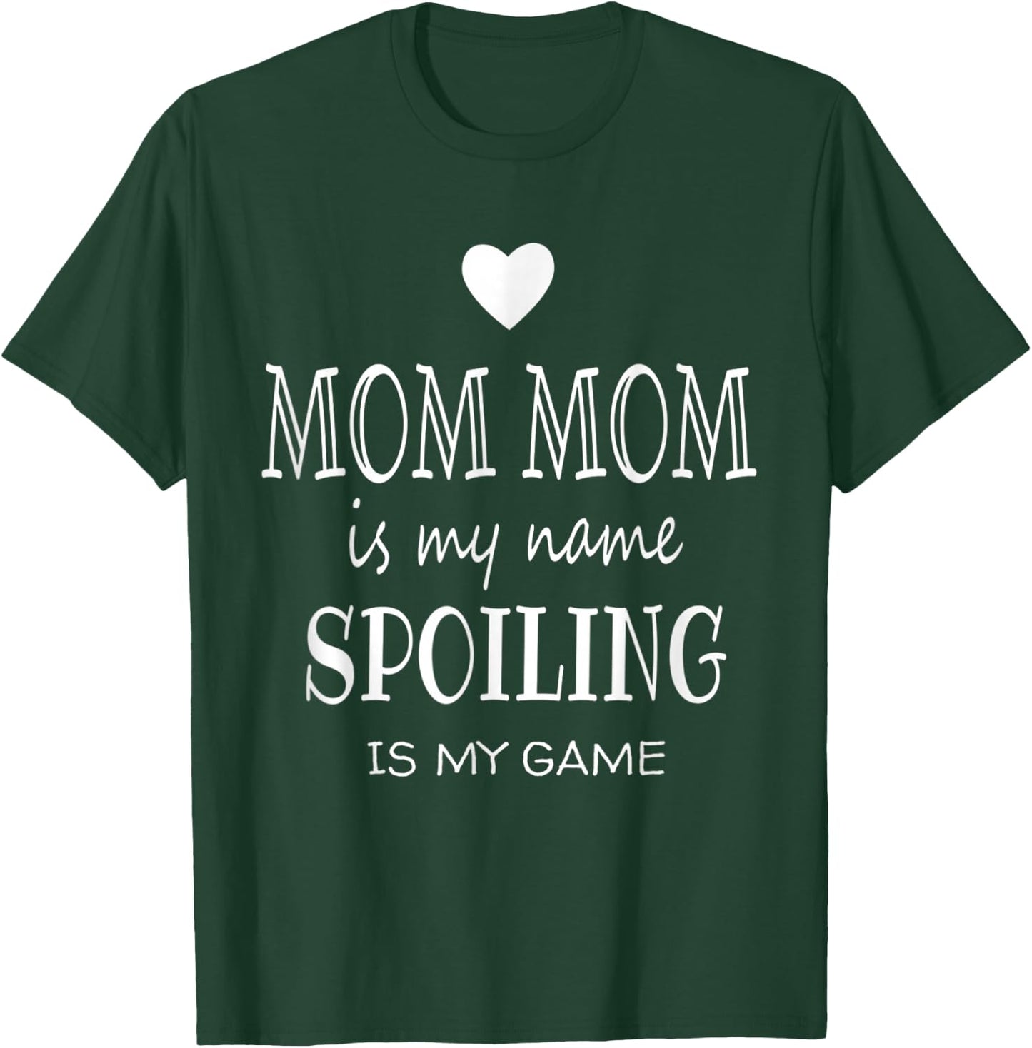Mom Mom is My Name Mom Gifts from Grandkids T-Shirt - T-Shirt | Forest