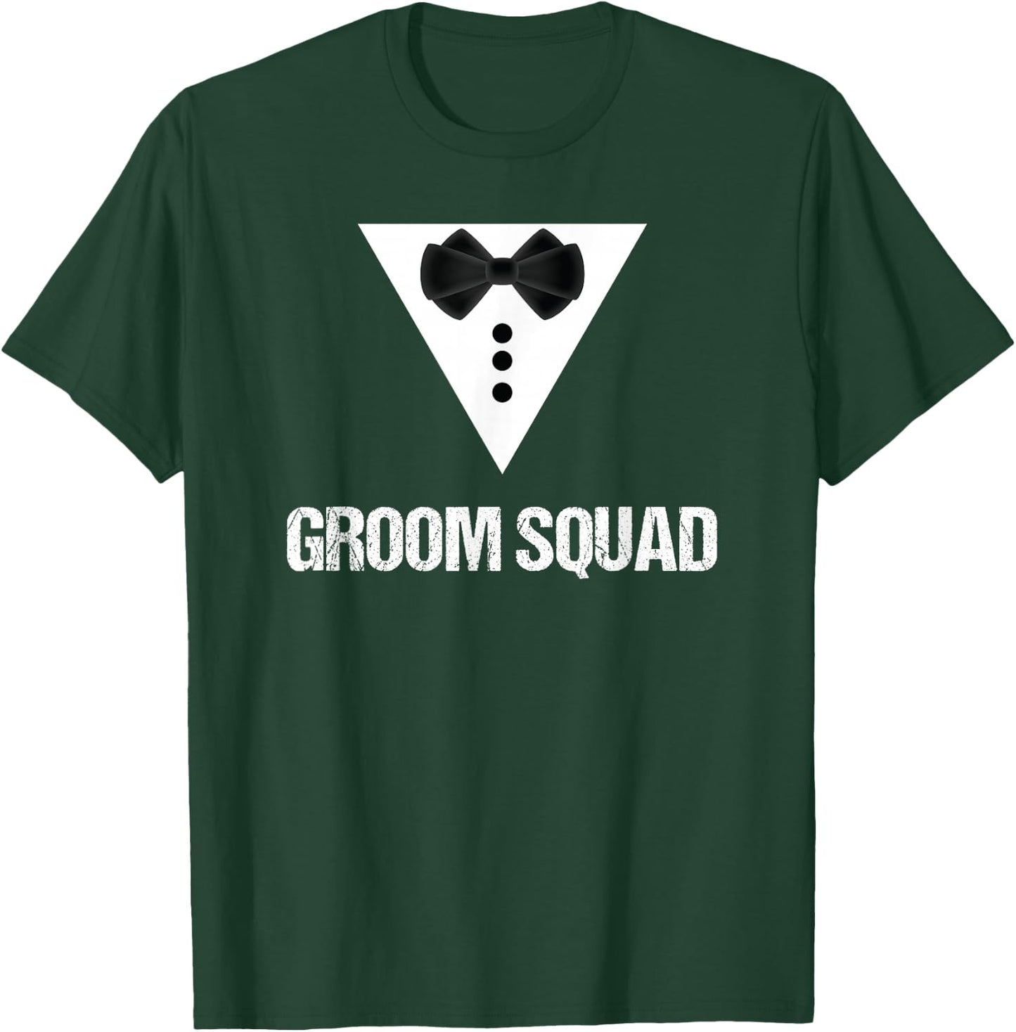 Groomsman Squad Bachelor Party T-Shirt - T-Shirt | Forest
