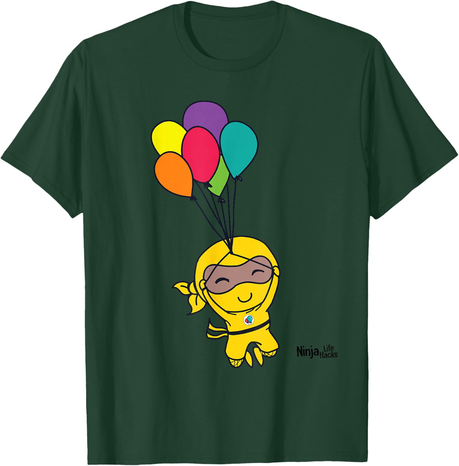 Positive Ninja T-Shirt - T-Shirt | Forest