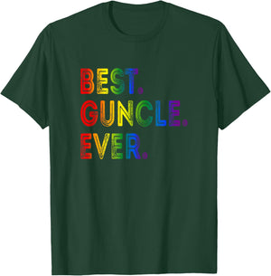 Best Guncle Ever T-Shirt - T-Shirt | Forest
